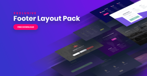 Get An Exclusive Footer Layout Pack for Divi | B3 Multimedia Solutions