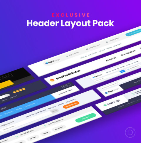 Header Layout Pack | B3 Multimedia Solutions