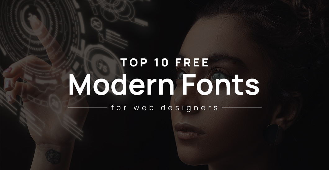 modern free fonts